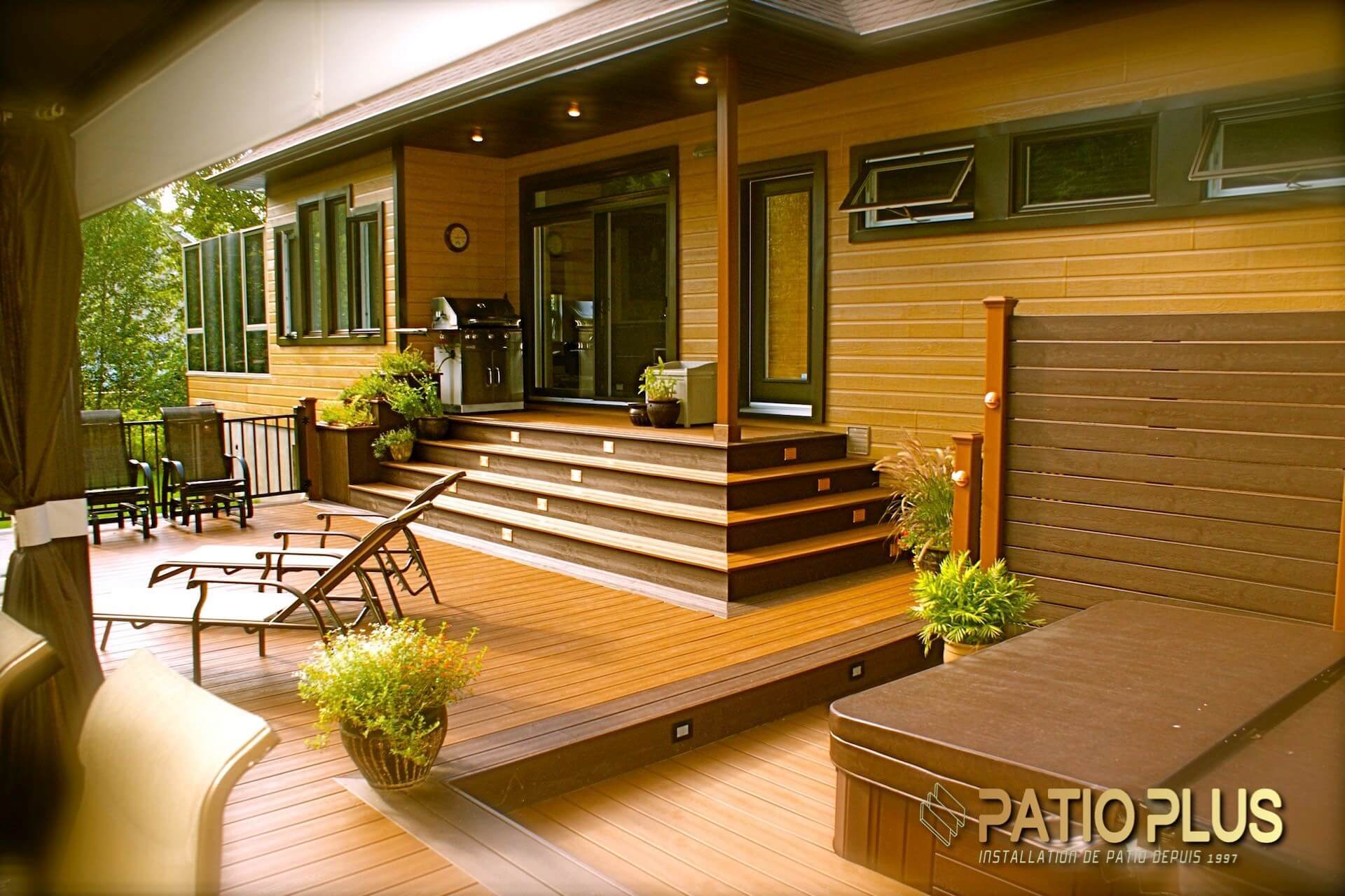 Maintenance-free deck & patios photos